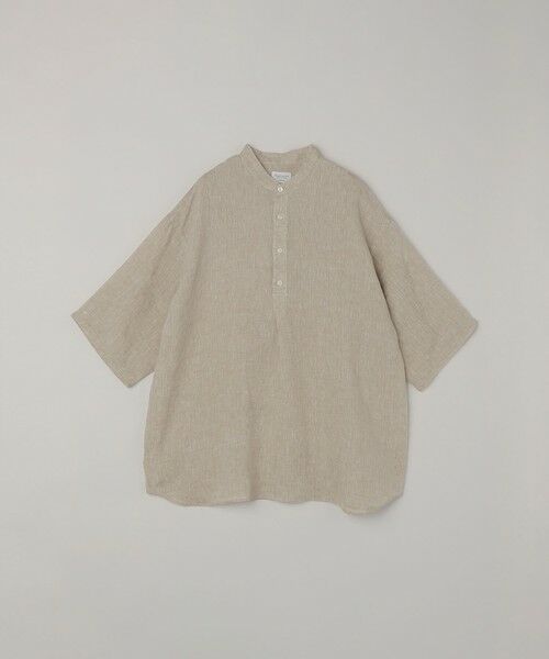 SHIPS / シップス シャツ・ブラウス | SHIPS any:〈洗濯機可能〉ピュアリネン バンド スキッパー ハーフスリーブ プルオーバー シャツ 26SS◆ | 詳細6