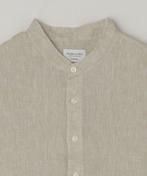 SHIPS / シップス シャツ・ブラウス | SHIPS any:〈洗濯機可能〉ピュアリネン バンド スキッパー ハーフスリーブ プルオーバー シャツ 26SS◆ | 詳細7