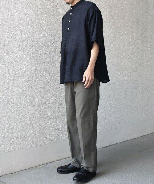 SHIPS / シップス シャツ・ブラウス | SHIPS any:〈洗濯機可能〉ピュアリネン バンド スキッパー ハーフスリーブ プルオーバー シャツ 26SS◆ | 詳細14