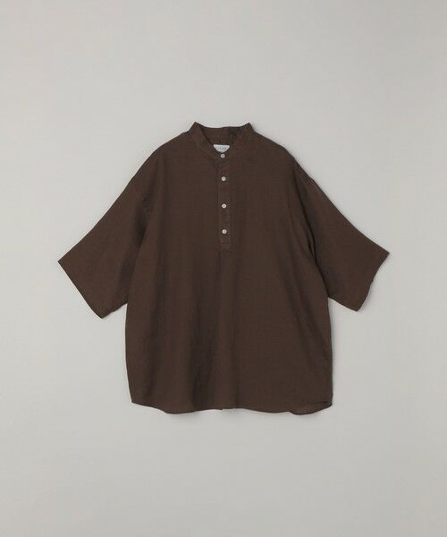 SHIPS / シップス シャツ・ブラウス | SHIPS any:〈洗濯機可能〉ピュアリネン バンド スキッパー ハーフスリーブ プルオーバー シャツ 26SS◆ | 詳細25