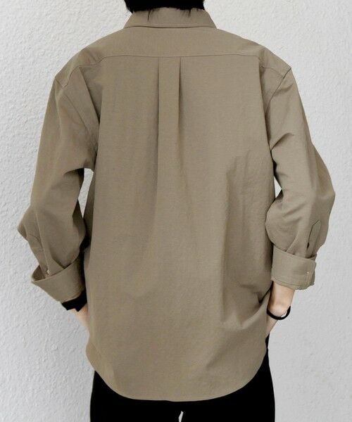 SHIPS / シップス シャツ・ブラウス | SHIPS any:〈接触冷感/ストレッチ〉360° THE CIRCLE STRETCH リネン ミックス 7分袖 レギュラー シャツ(セットアップ対応)◆ | 詳細13