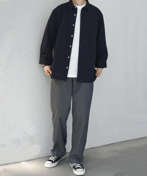 SHIPS / シップス シャツ・ブラウス | SHIPS any:〈接触冷感/ストレッチ〉360° THE CIRCLE STRETCH リネン ミックス 7分袖 レギュラー シャツ(セットアップ対応)◆ | 詳細22