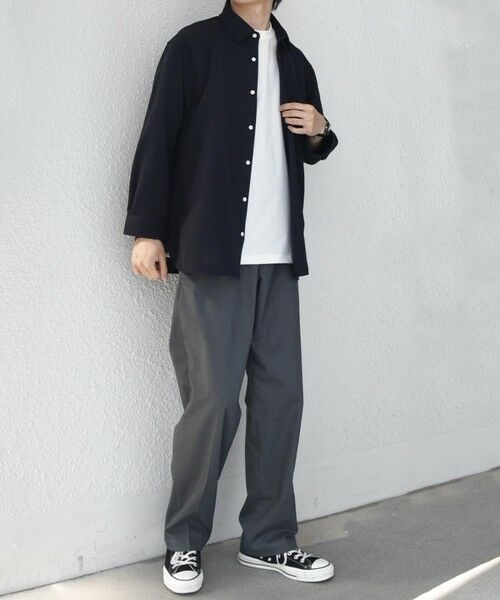 SHIPS / シップス シャツ・ブラウス | SHIPS any:〈接触冷感/ストレッチ〉360° THE CIRCLE STRETCH リネン ミックス 7分袖 レギュラー シャツ(セットアップ対応)◆ | 詳細23