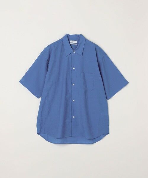 SHIPS / シップス シャツ・ブラウス | SHIPS any: JAPAN MADE ブルー ストライプ/ソリッド レギュラーカラー 半袖 シャツ◆ | 詳細20