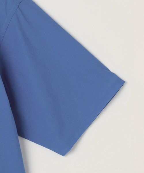 SHIPS / シップス シャツ・ブラウス | SHIPS any: JAPAN MADE ブルー ストライプ/ソリッド レギュラーカラー 半袖 シャツ◆ | 詳細23