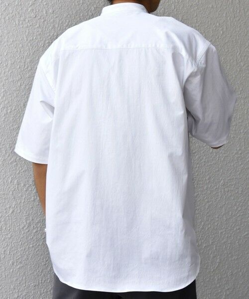 SHIPS / シップス シャツ・ブラウス | SHIPS any:〈ストレッチ〉Primeflex(R) JAPAN MADE バンドカラー ポケット 半袖 シャツ◆ | 詳細5