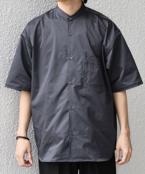 SHIPS / シップス シャツ・ブラウス | SHIPS any:〈ストレッチ〉Primeflex(R) JAPAN MADE バンドカラー ポケット 半袖 シャツ◆ | 詳細16