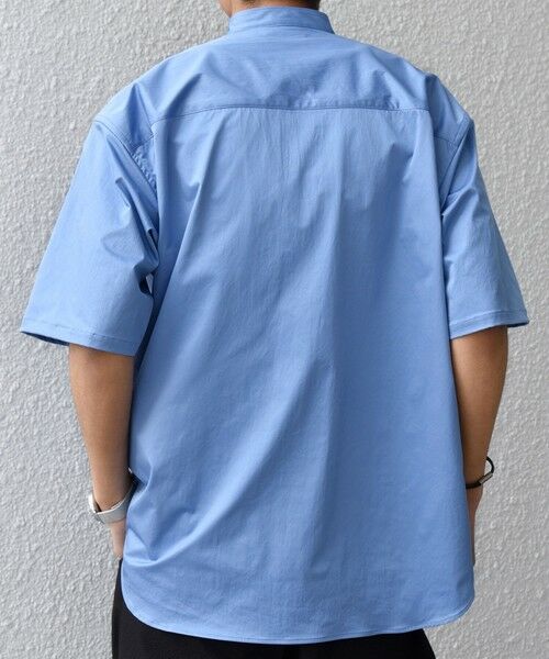 SHIPS / シップス シャツ・ブラウス | SHIPS any:〈ストレッチ〉Primeflex(R) JAPAN MADE バンドカラー ポケット 半袖 シャツ◆ | 詳細25