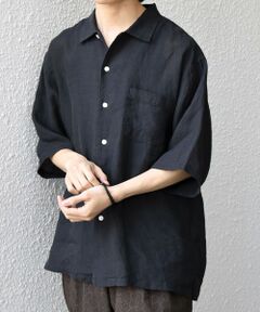 SHIPS / シップス シャツ・ブラウス | SHIPS any:〈洗濯機可能〉ピュアリネン リラックス オープンカラー シャツ◆