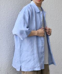 SHIPS / シップス シャツ・ブラウス | SHIPS any:〈洗濯機可能〉ピュアリネン リラックス オープンカラー シャツ◆