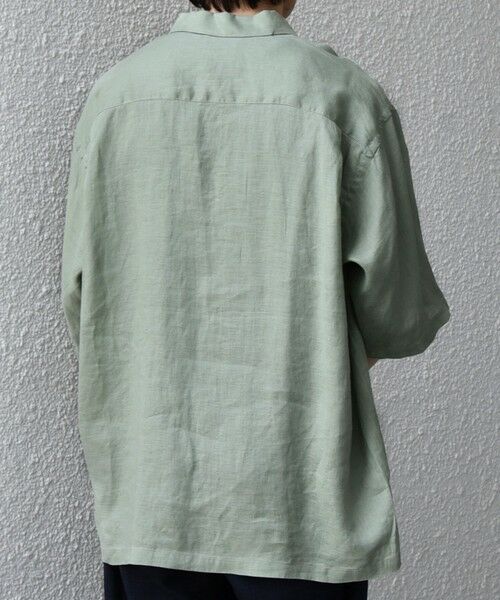SHIPS / シップス シャツ・ブラウス | SHIPS any:〈洗濯機可能〉ピュアリネン リラックス オープンカラー シャツ◆ | 詳細26