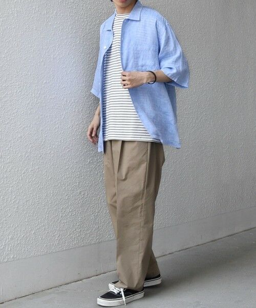 SHIPS / シップス シャツ・ブラウス | SHIPS any:〈洗濯機可能〉ピュアリネン リラックス オープンカラー シャツ◆ | 詳細29