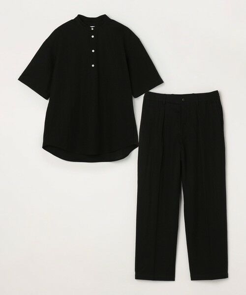 SHIPS / シップス シャツ・ブラウス | SHIPS any:〈接触冷感/ストレッチ〉360° THE CIRCLE STRETCH リネン ミックス バンドカラー プルオーバー シャツ(セットアップ対応)◆ | 詳細28