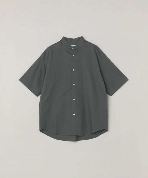 SHIPS / シップス シャツ・ブラウス | 【WEB限定】SHIPS any: ハイブリッドリネン バンドカラー ショートスリーブ シャツ(セットアップ対応)◆ | 詳細12