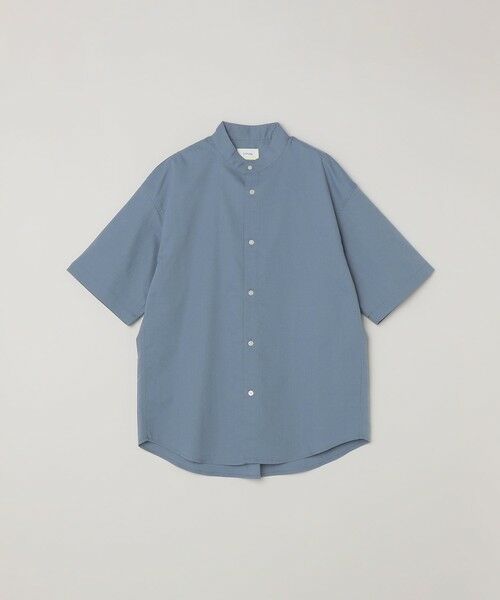 SHIPS / シップス シャツ・ブラウス | 【WEB限定】SHIPS any: ハイブリッドリネン バンドカラー ショートスリーブ シャツ(セットアップ対応)◆ | 詳細25