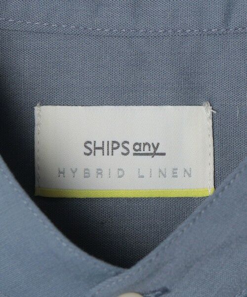 SHIPS / シップス シャツ・ブラウス | 【WEB限定】SHIPS any: ハイブリッドリネン バンドカラー ショートスリーブ シャツ(セットアップ対応)◆ | 詳細29
