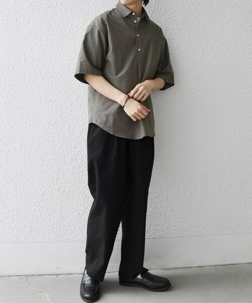 SHIPS / シップス シャツ・ブラウス | 【WEB限定】SHIPS any: ハイブリッドリネン プルオーバー シャツ(セットアップ対応) 26SS◆ | 詳細21