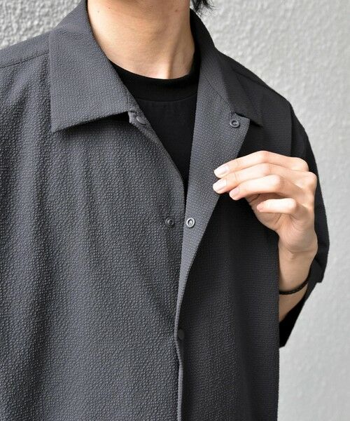 SHIPS / シップス シャツ・ブラウス | SHIPS any:〈撥水/軽量/ストレッチ〉SOLOTEX(R) シアサッカー キャンプポケット シャツ◇ | 詳細9