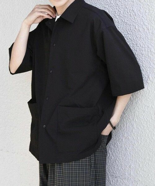 SHIPS / シップス シャツ・ブラウス | SHIPS any:〈撥水/軽量/ストレッチ〉SOLOTEX(R) シアサッカー キャンプポケット シャツ 26SS◆ | 詳細8