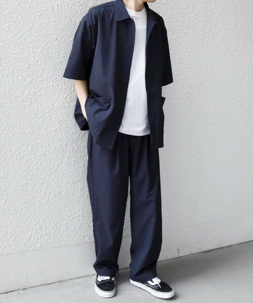 SHIPS / シップス シャツ・ブラウス | SHIPS any:〈撥水/軽量/ストレッチ〉SOLOTEX(R) シアサッカー キャンプポケット シャツ 26SS◆ | 詳細15