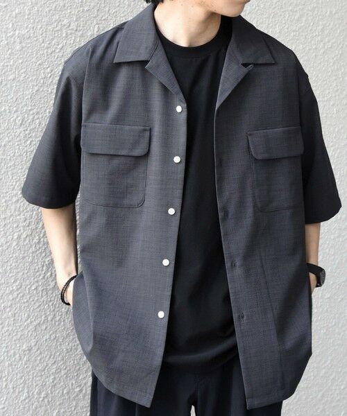 SHIPS / シップス シャツ・ブラウス | SHIPS any:〈通気性/遮熱/吸水速乾〉CALCULO(R) サマー トロピカル ポケット シャツ(セットアップ対応)◆ | 詳細3