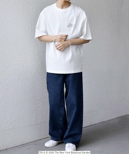 SHIPS / シップス Tシャツ | 【SHIPS any別注】NYBG: ボタニカル プリント リラックス Tシャツ◆ | 詳細1
