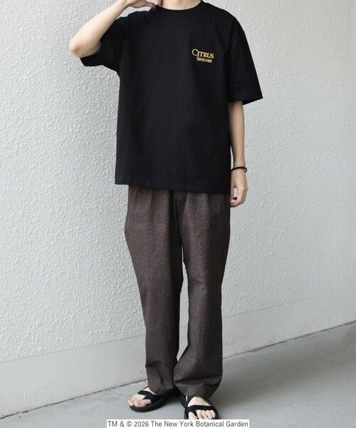 SHIPS / シップス Tシャツ | 【SHIPS any別注】NYBG: ボタニカル プリント リラックス Tシャツ◆ | 詳細23