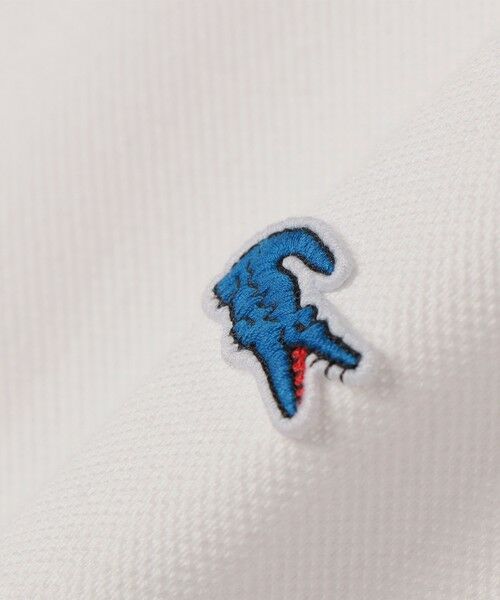 SHIPS / シップス Tシャツ | 【SHIPS any別注】LACOSTE: ワンポイント ロゴ ピケ クルーネック Tシャツ 26SS◆ | 詳細7