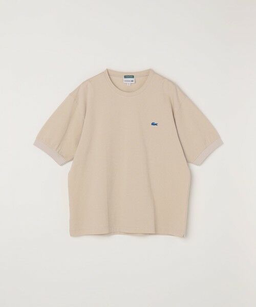 SHIPS / シップス Tシャツ | 【SHIPS any別注】LACOSTE: ワンポイント ロゴ ピケ クルーネック Tシャツ 26SS◇ | 詳細13