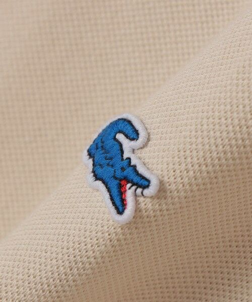 SHIPS / シップス Tシャツ | 【SHIPS any別注】LACOSTE: ワンポイント ロゴ ピケ クルーネック Tシャツ 26SS◇ | 詳細14