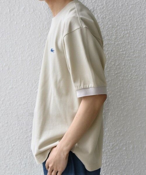 SHIPS / シップス Tシャツ | 【SHIPS any別注】LACOSTE: ワンポイント ロゴ ピケ クルーネック Tシャツ 26SS◆ | 詳細9