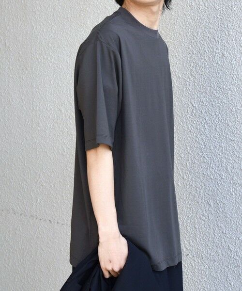 SHIPS / シップス Tシャツ | SHIPS any:〈遮熱〉SOLAMENT(R) セミ モックネック リラックス Tシャツ◆ | 詳細10