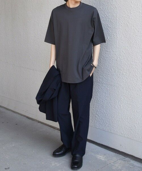 SHIPS / シップス Tシャツ | SHIPS any:〈遮熱〉SOLAMENT(R) セミ モックネック リラックス Tシャツ◆ | 詳細6