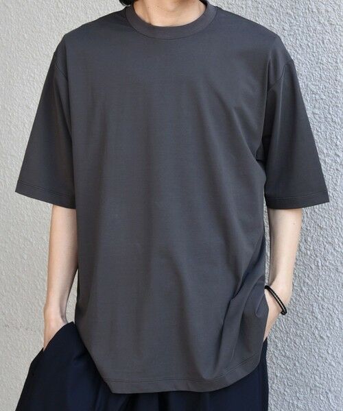 SHIPS / シップス Tシャツ | SHIPS any:〈遮熱〉SOLAMENT(R) セミ モックネック リラックス Tシャツ◆ | 詳細8