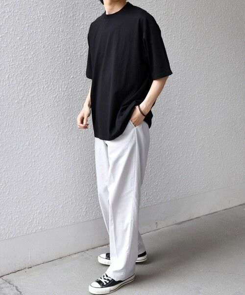 SHIPS / シップス Tシャツ | SHIPS any:〈遮熱〉SOLAMENT(R) セミ モックネック リラックス Tシャツ◆ | 詳細12