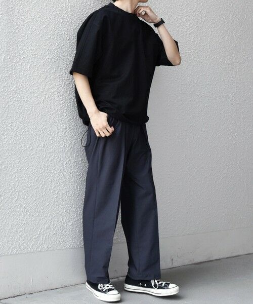 SHIPS / シップス Tシャツ | SHIPS any:〈接触冷感/ストレッチ〉360° THE CIRCLE STRETCH リネン ミックス スピンドル Tシャツ(セットアップ対応)◆ | 詳細2