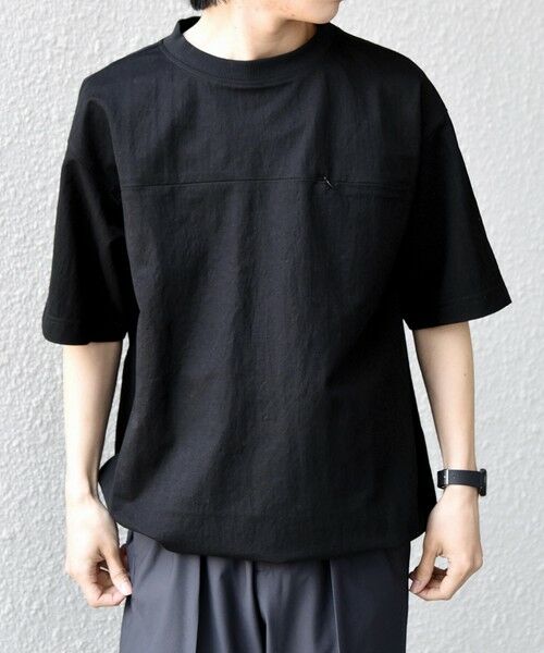 SHIPS / シップス Tシャツ | SHIPS any:〈接触冷感/ストレッチ〉360° THE CIRCLE STRETCH リネン ミックス スピンドル Tシャツ(セットアップ対応)◆ | 詳細3