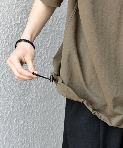 SHIPS / シップス Tシャツ | SHIPS any:〈接触冷感/ストレッチ〉360° THE CIRCLE STRETCH リネン ミックス スピンドル Tシャツ(セットアップ対応)◆ | 詳細14