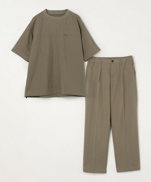 SHIPS / シップス Tシャツ | SHIPS any:〈接触冷感/ストレッチ〉360° THE CIRCLE STRETCH リネン ミックス スピンドル Tシャツ(セットアップ対応)◆ | 詳細15