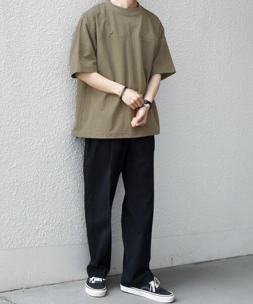 SHIPS / シップス Tシャツ | SHIPS any:〈接触冷感/ストレッチ〉360° THE CIRCLE STRETCH リネン ミックス スピンドル Tシャツ(セットアップ対応)◆ | 詳細10