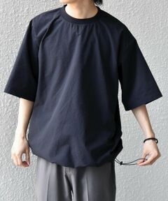 SHIPS / シップス Tシャツ | SHIPS any:〈撥水/軽量/ストレッチ〉SOLOTEX(R)  シアサッカー スピンドル Tシャツ 26SS◆