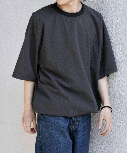 SHIPS / シップス Tシャツ | SHIPS any:〈撥水/軽量/ストレッチ〉SOLOTEX(R) シアサッカー スピンドル Tシャツ 26SS◆ | 詳細5