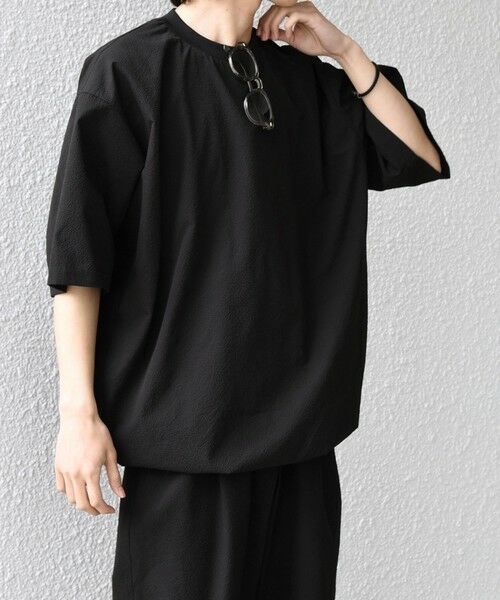 SHIPS / シップス Tシャツ | SHIPS any:〈撥水/軽量/ストレッチ〉SOLOTEX(R) シアサッカー スピンドル Tシャツ 26SS◆ | 詳細10