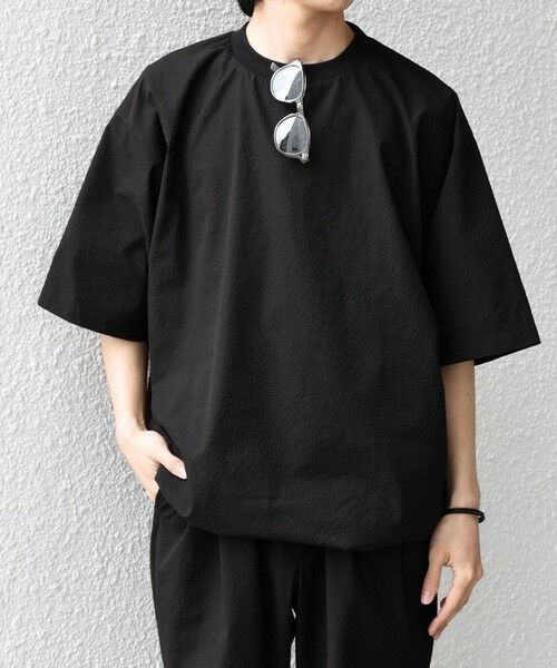 SHIPS / シップス Tシャツ | SHIPS any:〈撥水/軽量/ストレッチ〉SOLOTEX(R) シアサッカー スピンドル Tシャツ 26SS◆ | 詳細8