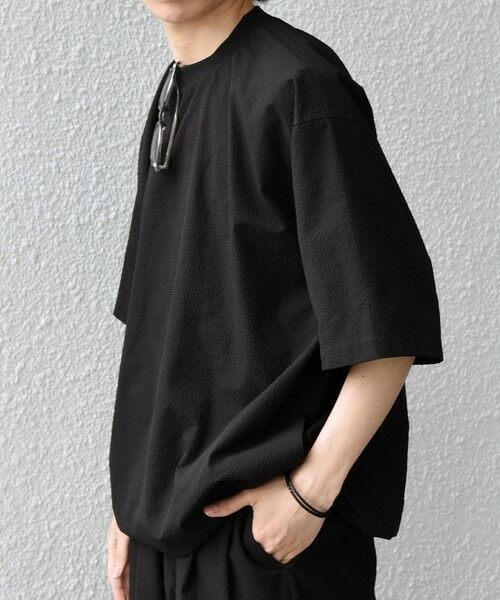 SHIPS / シップス Tシャツ | SHIPS any:〈撥水/軽量/ストレッチ〉SOLOTEX(R) シアサッカー スピンドル Tシャツ 26SS◆ | 詳細9