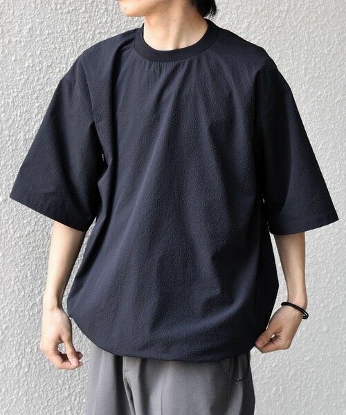 SHIPS / シップス Tシャツ | SHIPS any:〈撥水/軽量/ストレッチ〉SOLOTEX(R) シアサッカー スピンドル Tシャツ 26SS◆ | 詳細18