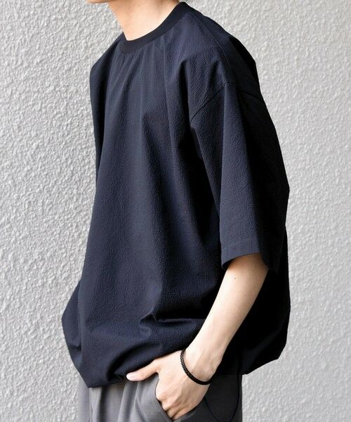 SHIPS / シップス Tシャツ | SHIPS any:〈撥水/軽量/ストレッチ〉SOLOTEX(R) シアサッカー スピンドル Tシャツ 26SS◆ | 詳細19