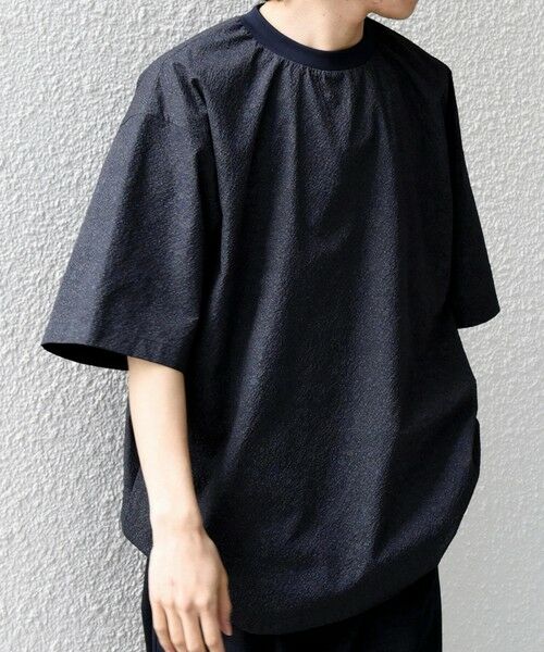 SHIPS / シップス Tシャツ | SHIPS any:〈撥水/軽量/ストレッチ〉SOLOTEX(R) シアサッカー スピンドル Tシャツ 26SS◆ | 詳細25