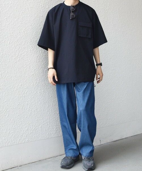 SHIPS / シップス Tシャツ | SHIPS any:〈通気性/遮熱/吸水速乾〉CALCULO(R) サマー トロピカル スピンドル ポケット シャツ(セットアップ対応)26SS◆ | 詳細13