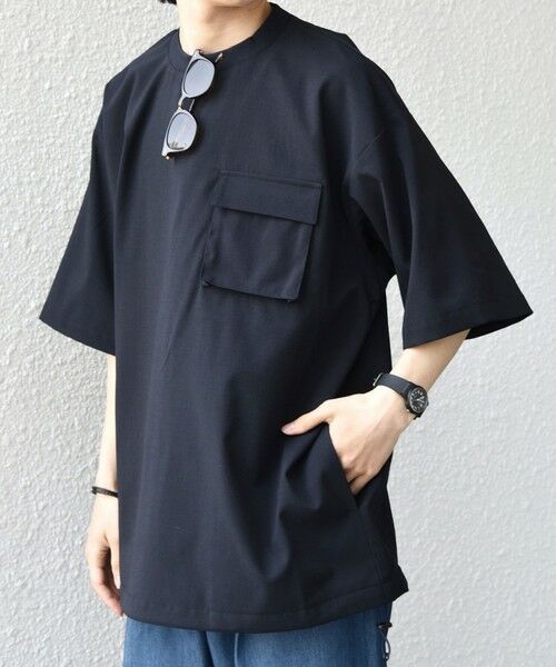 SHIPS / シップス Tシャツ | SHIPS any:〈通気性/遮熱/吸水速乾〉CALCULO(R) サマー トロピカル スピンドル ポケット シャツ(セットアップ対応)26SS◆ | 詳細16